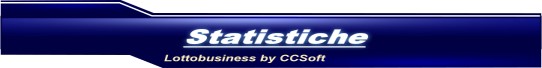 Statistiche di Lottobusiness